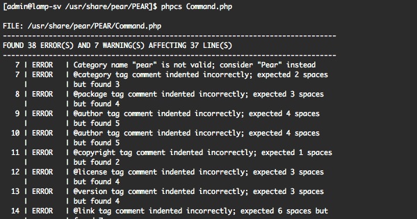 Php Codesniffer ルールセットのカスタマイズ方法 あぱーブログ