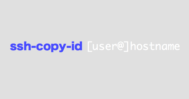 ssh copy id example