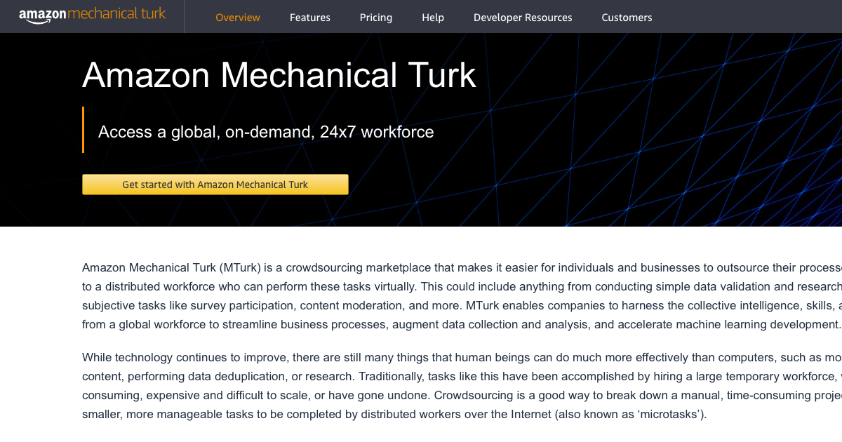 ５分でわかる Amazon Mechanical Turk の使い方 あぱーブログ